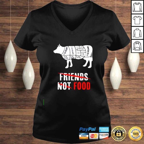 Isaac Butterfield friends not food shirt - Image 2