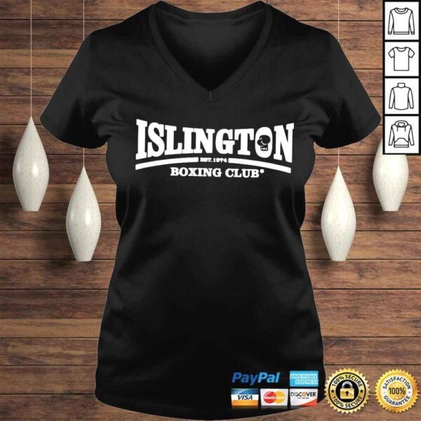 Islington Boxing club est 1974 shirt - Image 2