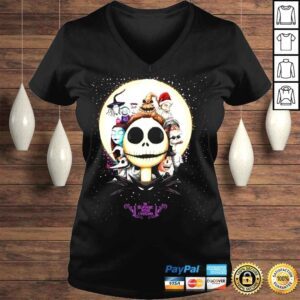 VLadies Jack Skellington The Nightmare Before Christmas Christmas 3D Tee Shirt