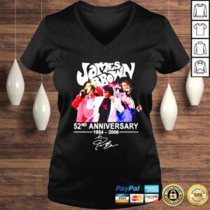 VLadies James Brown 52Nd Anniversary 19542006 signature shirt