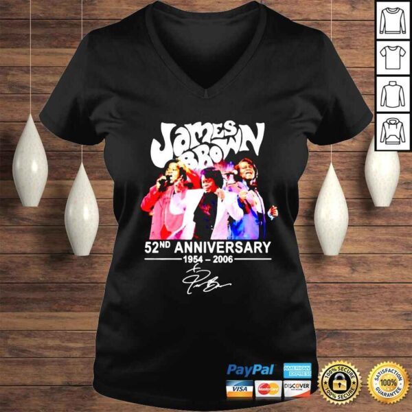 James Brown 52Nd Anniversary 19542006 signature shirt - Image 2