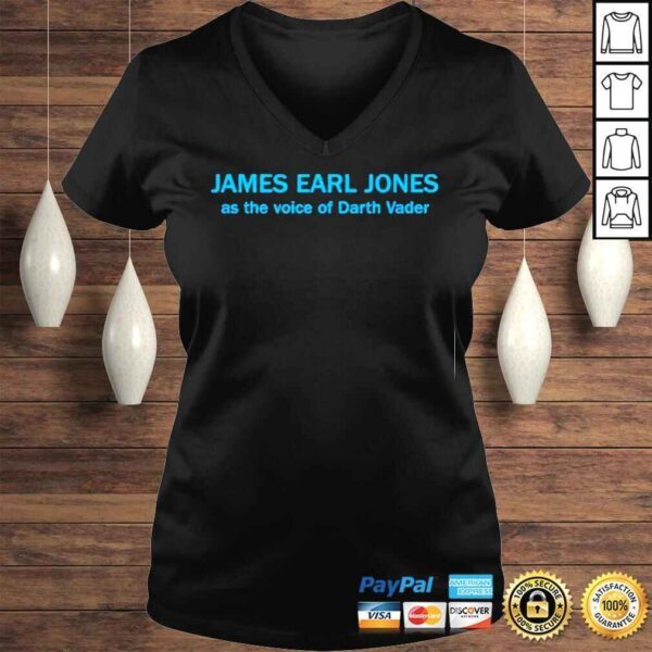 James earl jones as the voice of darth Vader Star wars stuff shirt - Image 2