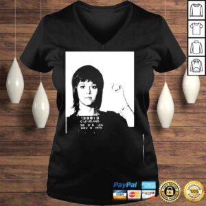 VLadies Jane Fonda Mugshot Tshirt