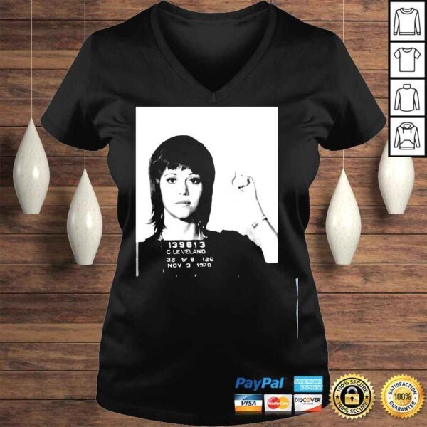 Jane Fonda Mugshot Tshirt - Image 2