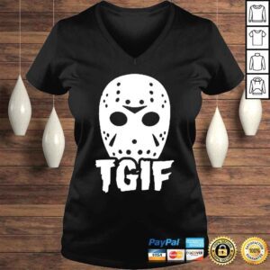 VLadies Jason Mask Tgif Shirt