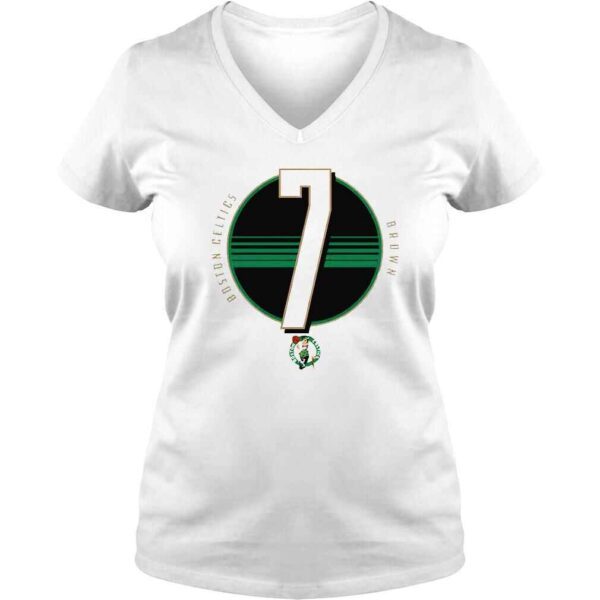 Jaylen Brown Boston Celtics 2022 NBA Finals Bound Number TShirt - Image 2