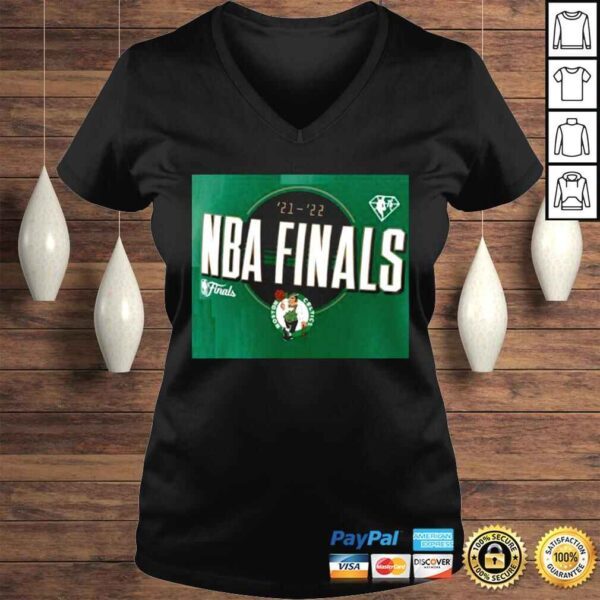 Jayson Tatum Boston Celtics 2022 NBA Finals Bound Kelly Green Shirt - Image 2