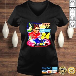 VLadies Jeff Gordon 24 Nascar Race Car shirt