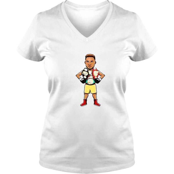 Jermell Charlo Champions WBC Design Cartoon TShirt - Image 2