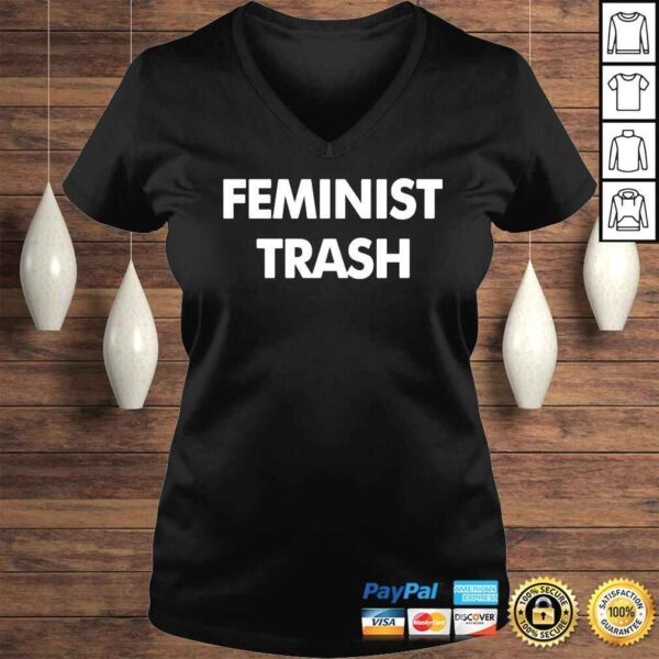 Jesse jerdak feminist trash shirt - Image 2