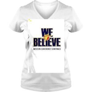 VLadies Jessica Alba We Believe Western Conference Semifinals Shirt