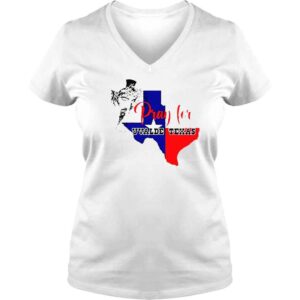 VLadies Jesus Pray For Uvalde Texas Protect Texas Not Gun Christian Cross TShirt