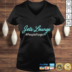 VLadies Jets lounge people forget Tshirt