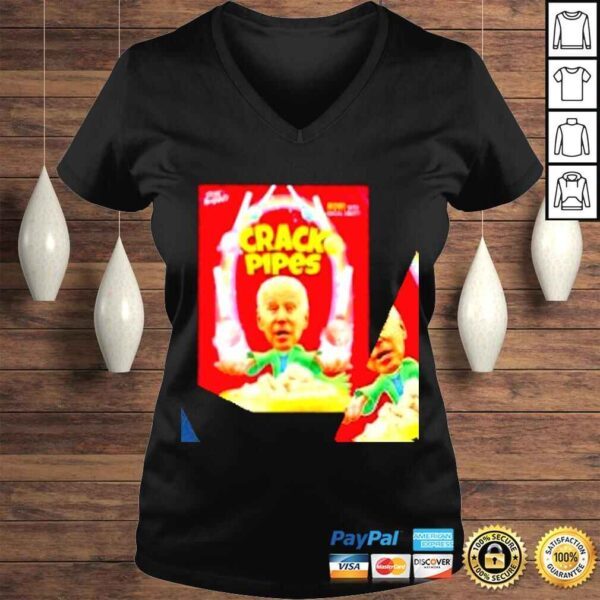 Joe Biden Crack Pipes Silent Memetority now with racial equity shirt - Image 2