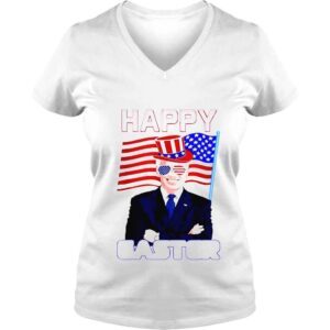 VLadies Joe Biden happy easter 4th of july independence day shirt