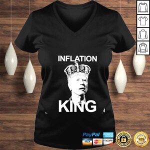 VLadies Joe Biden inflation king shirt