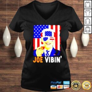 VLadies Joe Vibin American Flag shirt 1