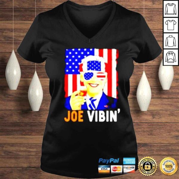 Joe Vibin’ American Flag shirt - Image 2