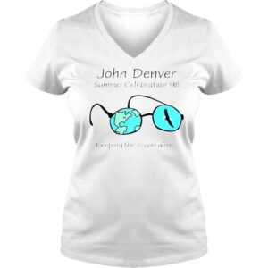 VLadies John Denver Summer Celebration ‘98 keeping the vision alive shirt