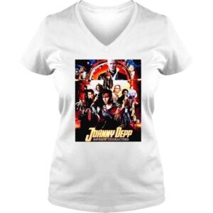 VLadies Johnny Depp Infinite Characters We Love You Johnny Depp shirt