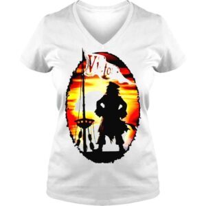 VLadies Johnny Depp Jack Sparrow Victory flag shirt