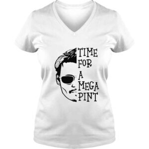 VLadies Johnny Depp time for a mega pint shirt