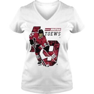 VLadies Jonathan toews offset chicago blackhawks Tshirt