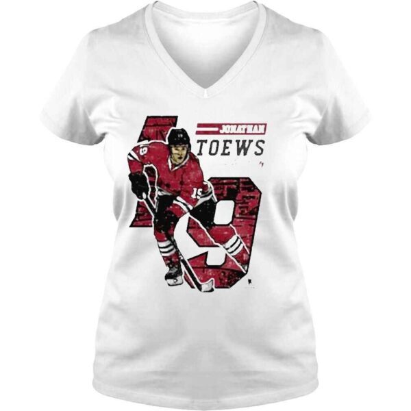 Jonathan toews offset chicago blackhawks Tshirt - Image 2