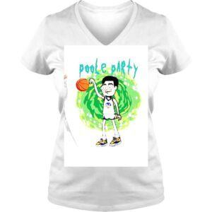 VLadies Jordan Poole Party Funny Rick And Morty 2022 Shirt