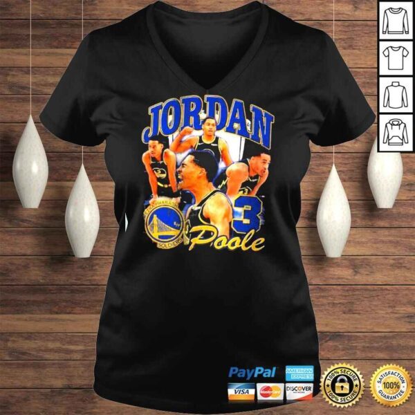 Jordan Poole Vintage 90s Style TShirt - Image 2