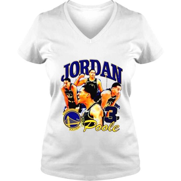 Jordan poole vintage 90s style shirt - Image 2