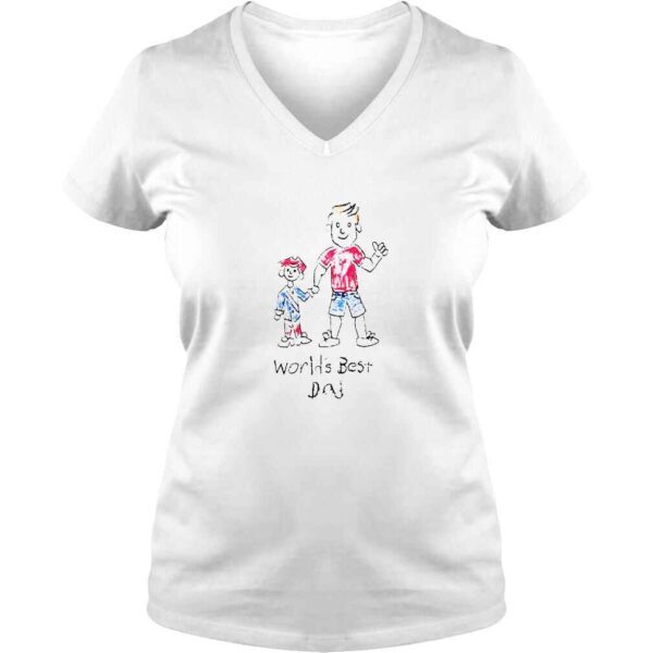 Josh Allen World’s Best Dad TShirt - Image 2