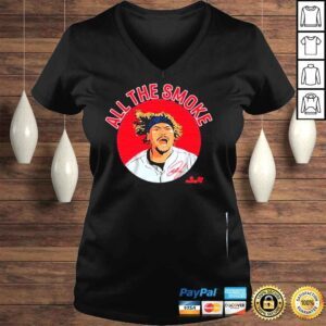 VLadies Josh naylor all the smoke shirt