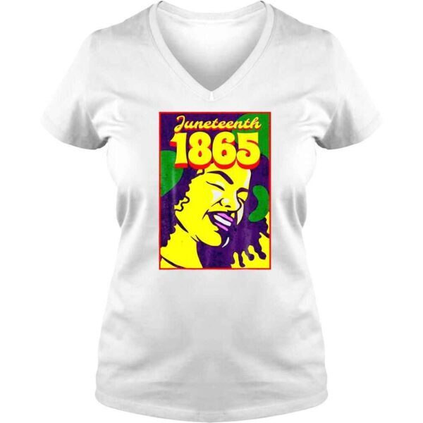 Junenth 1865 Because My Ancestors Werent Free In TShirt - Image 2