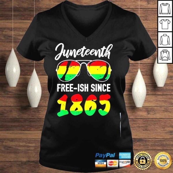 Juneteenth 1865 Texas african American black shirt - Image 2