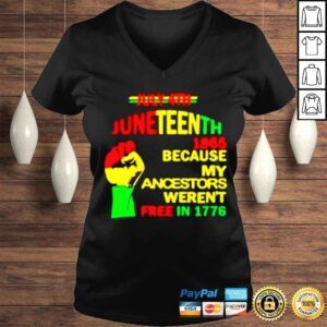 VLadies Juneteenth Ancestors Free New 2022 shirt