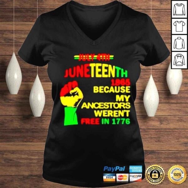 Juneteenth Ancestors Free New 2022 shirt - Image 2