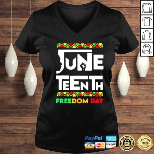 Juneteenth Day Freedom Day Black History 1865 Shirt - Image 2