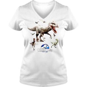 VLadies Jurassic World Indominus Rex Raptor Run Graphic T Shirt