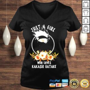 VLadies Just A Girl Who Loves Kakashi Hatake Shirt