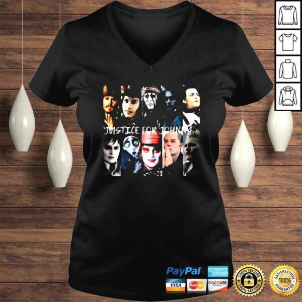 Justice For Johnny Depp Characters Fanart Shirt - Image 2