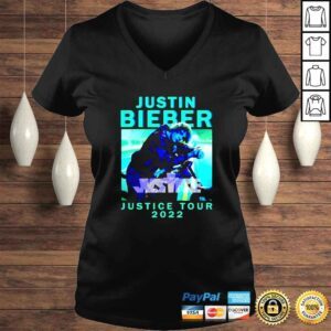 VLadies Justin Bieber Justice World Tour 2022 Shirt