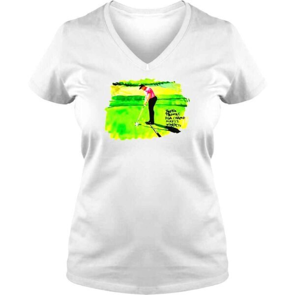 Justin Thomas Champions PGA Championship 2022 TShirt - Image 2