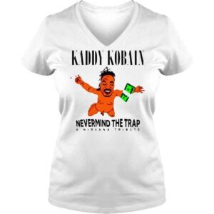 VLadies Kaddy Kobain Nevermind The Trap TShirt