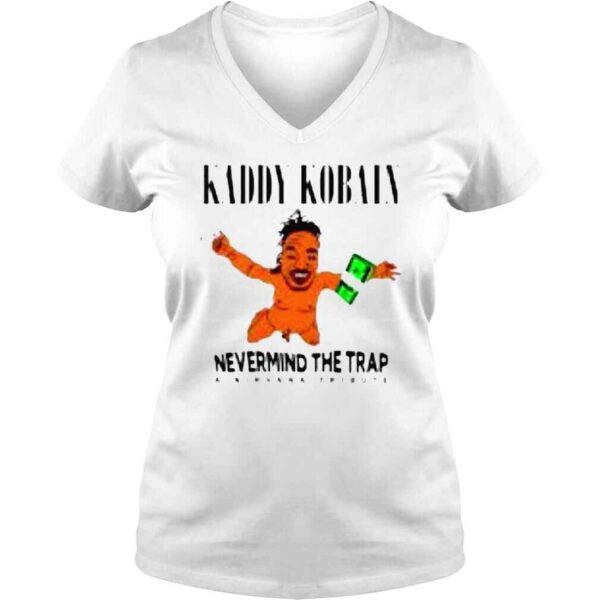 Kaddy Kobain Nevermnd The Trap A Nirvana Tribute shirt - Image 2