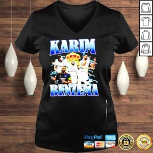 VLadies Karim benzema 9 real madrid champs uefa champions league shirt