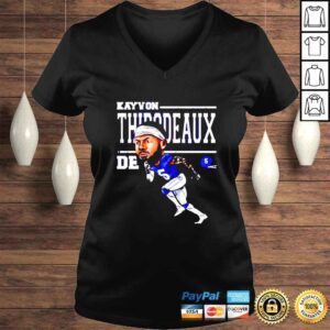 VLadies Kayvon Thibodeaux New York Giants Cartoon shirt