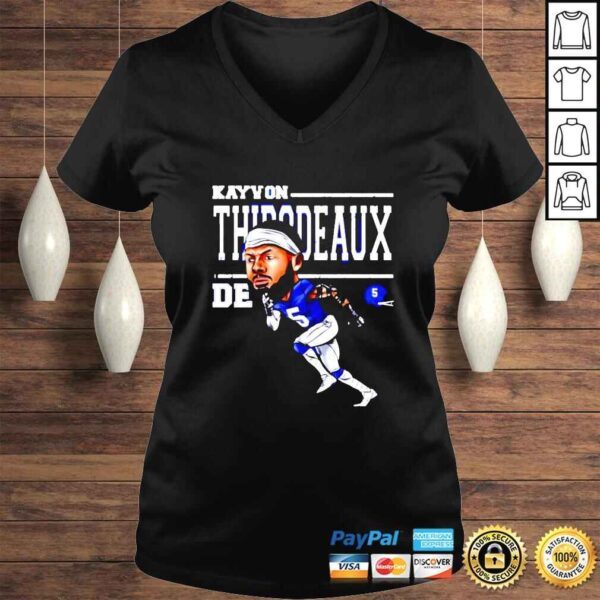 Kayvon Thibodeaux New York Giants Cartoon shirt - Image 2