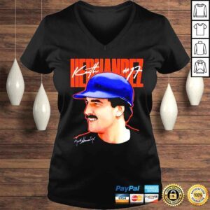 VLadies Keith Hernandez New York Mets Profile signature shirt