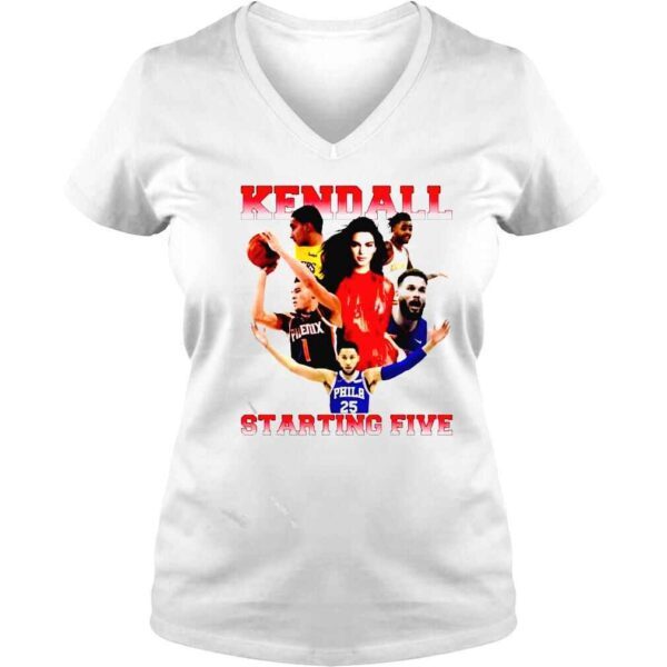 Kendall Starting Five Jenner Team Tshirt - Image 2